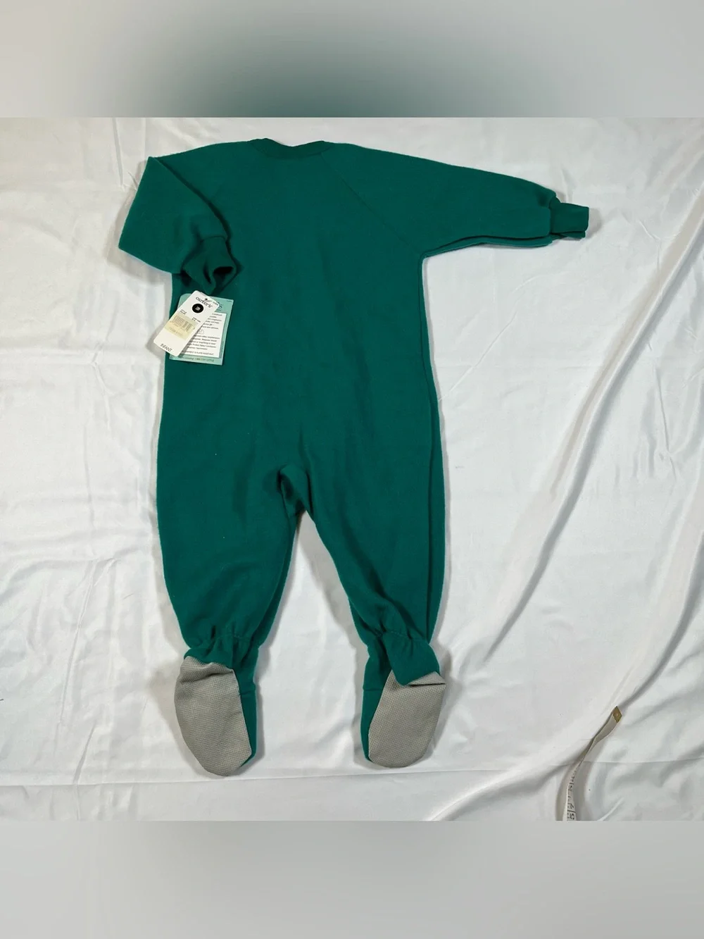 Vintage Carter’s Kids Sleeper Fuzzy Fleece Pajamas‎ Size 18m New